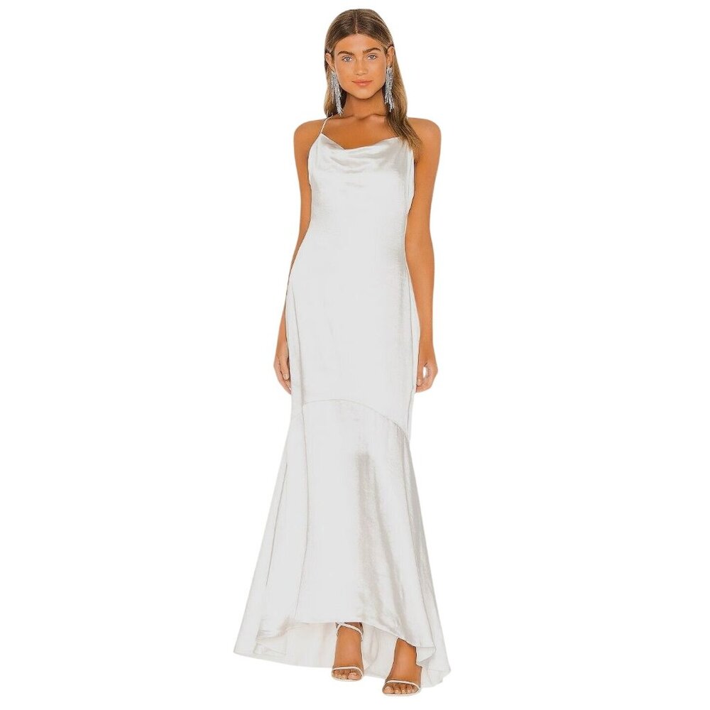 ELLIATT Aisle Dress in White X-Large New Womens Maxi Gown Bridal Wedding